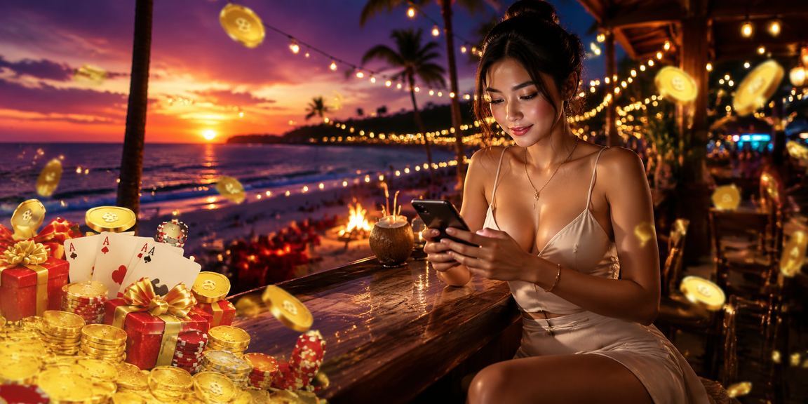 Không gian giải trí buổi tối tại Phú Quốc – nơi nhiều người kết hợp xem thể thao và giải trí trực tuyến